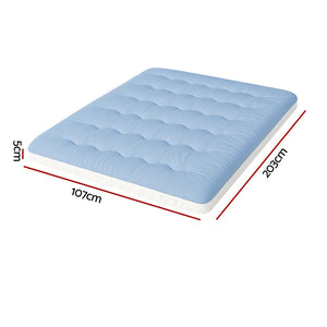 Mattress Topper 5cm | Dual-Sided Pillowtop | King Single Size