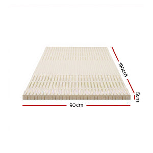 Natural Latex Topper | 5cm | Single