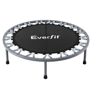 Everfit 40-Inch Fitness Trampoline Rebounder Mini Round Trampoline Home Workouts