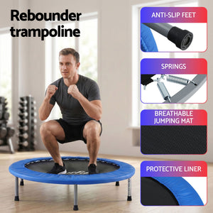 Fitness Trampoline | 40 Inch Mini Rebounder for Home Workouts