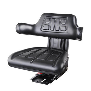 Tractor Seat | Forklift Excavator Truck | Universal Digger Chair | PU Leather