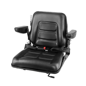 Tractor Seat | Forklift Excavator | Universal Suspension Armrest Truck Chair