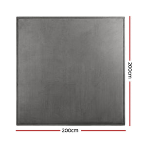 Artiss Tatami Mat Floor Mattress 3cm Thick Futon Mattresses Mellow Mat Rugs Living Room Grey