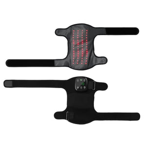Red & Near-Infrared Light Therapy Knee Wrap | 660nm + 850nm (1:2) | Pulsing + Breathing | Timer + Vibration | Rechargeable | 90×31cm