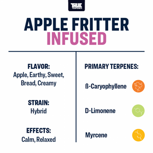 True Terpenes Apple Fritter 120mL | Bulk Hybrid Terpene Blend with Apple, Cream & Spice