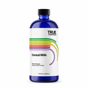 True Terpenes Cereal Milk 120mL | Creamy Dessert-Inspired Hybrid Terpene Blend with Strawberry & Toasted Bread