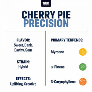 True Terpenes Cherry Pie 240mL | Sweet & Sour Hybrid Terpene Blend with Dank Earthy Notes