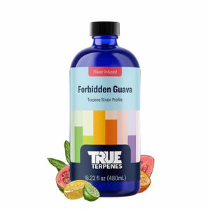 True Terpenes Forbidden Guava 240mL | Exotic Tropical Hybrid Terpene with Guava, Cherry & Creamy Floral Notes