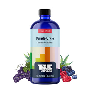 True Terpenes Purple Urkle 30mL | Indica Terpene with Grape Popsicle & Creamy Banana for Rest & Sleep