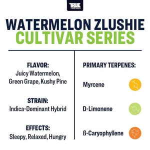 True Terpenes Watermelon Zlushie 5mL | Indica Terpene Blend with Kush, Pine & Melon