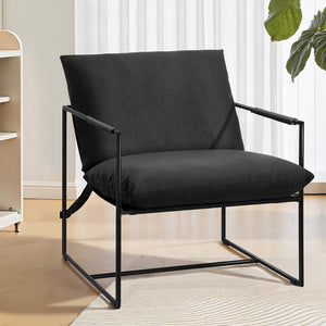 Artiss Armchair | Sling Lounge Chair | Black