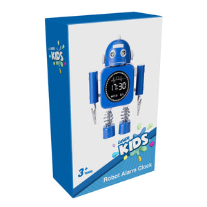 Laser Robot Alarm Clock | For Kids | Blue