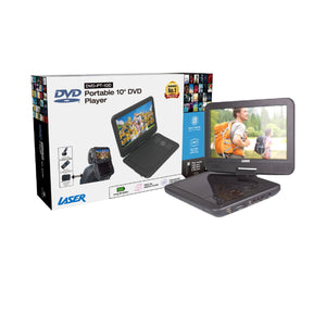 Laser DVD Player | 10" Portable | Anti-Skip Technology
