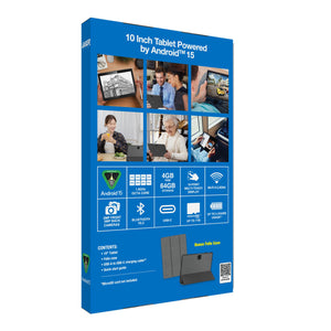 Laser Android Tablet | 10" | 64GB | With Case