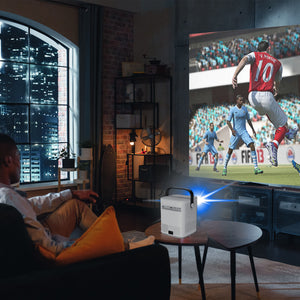 Laser Cube Projector | Android | Includes 120-Inch Screen