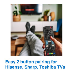 Laser Universal TV Remote | Smart & LED TVs