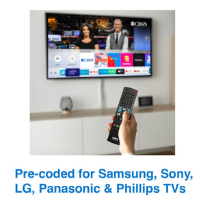 Laser Universal TV Remote | Smart & LED TVs
