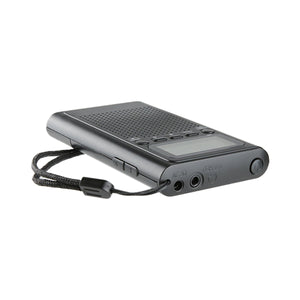 Laser AM/FM Pocket Radio | LCD Display | Built-In Speaker