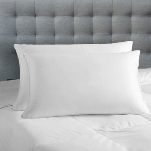 Luxury Bamboo Blend Gusset Pillow | Twin Pack | 4cm Gusset Support