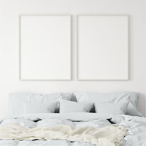 Balmain 1000 Thread Count Hotel Grade Bamboo Cotton Quilt Cover & Pillowcases Set | King - Cool Grey