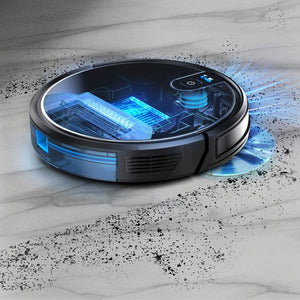 MyGenie XSonic Wifi Pro Robotic Vacuum Cleaner | Carpet Wet & Dry Mopping | Black
