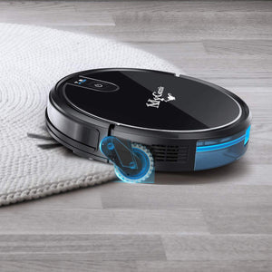 MyGenie XSonic Wifi Pro Robotic Vacuum Cleaner | Carpet Wet & Dry Mopping | Black