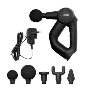 FitSmart Pro Vibration Therapy Massage Device | Black and White