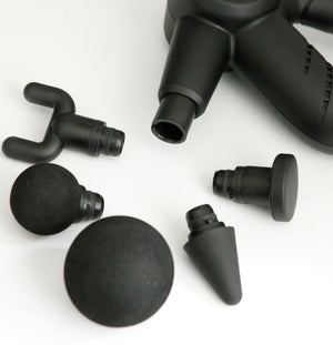 FitSmart Pro Vibration Therapy Massage Device | Black and White