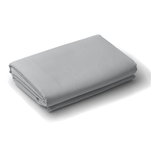 1200 Thread Count Fitted Sheet | Cotton Blend | Ultra Soft Bedding | King | Light Grey