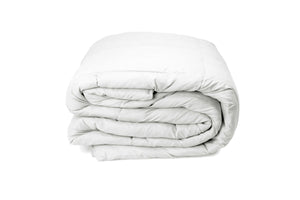 Royal Comfort Bamboo Quilt | 350GSM | All-Seasons | Double | White