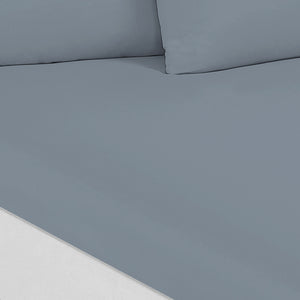 1500 Thread Count Cotton Rich Sheet Set | Ultra Soft Bedding | 3 Piece | Double | Indigo