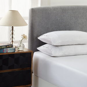 1500 Thread Count Cotton Rich Sheet Set | Ultra Soft Bedding | 3 Piece | King | White
