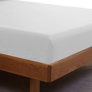 1500 Thread Count Cotton Rich Sheet Set | Ultra Soft Bedding | 3 Piece | King | White
