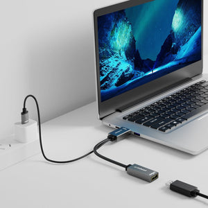 Tough Link | HDMI to DisplayPort Adapter | USB Power Included
