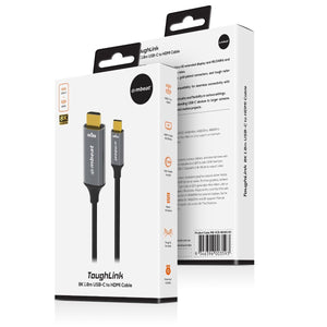 Tough Link | 8K 1.8m USB-C to HDMI Cable