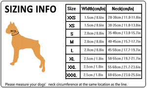 Heavy Duty Reflective Collar | Red | S