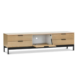 Oak Entertainment Unit | Natural