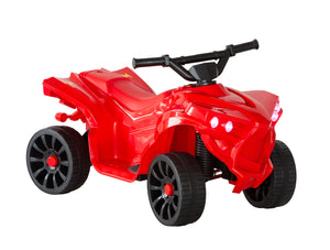 Rechargeable Ride-on Quad Bike | Red | Safe Braking System