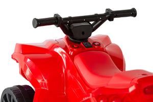 Rechargeable Ride-on Quad Bike | Red | Safe Braking System