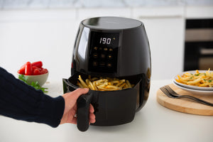3L Digital Air Fryer with 200°C | Non-Stick & Removable Basket | Compact Design