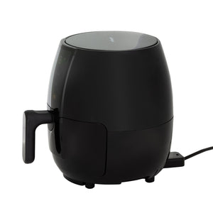 3L Digital Air Fryer with 200°C | Non-Stick & Removable Basket | Compact Design