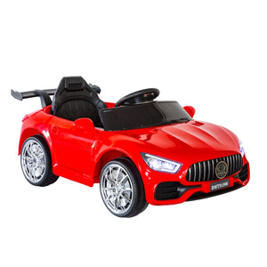 Mercedes-Inspired Design Ride-on Electric Car (Red) | Parental Remote Control