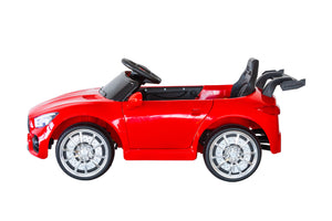 Mercedes-Inspired Design Ride-on Electric Car (Red) | Parental Remote Control