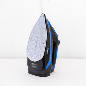 Cordless Steam Iron | Ceramic Soleplate | 360° Charging Base | Self-Cleaning | Portable Design