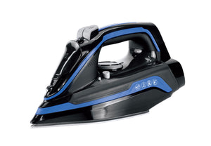 Cordless Steam Iron | Ceramic Soleplate | 360° Charging Base | Self-Cleaning | Portable Design