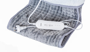 Plush Flannel Fleece Foot Warmer | 4 Temperature Settings | Electric Heated Slippers | Soft & Cozy