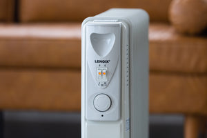 Oil Column Heater | 11-Fin | 2400W | 3 Heat Settings | Wheels