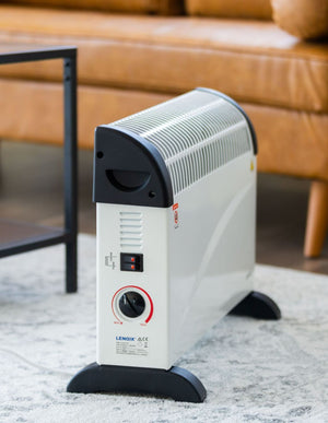 Portable Convector Heater | 2000W | 3 Heat Settings | Energy Efficient Room Heating