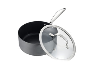 8-Piece Cookware Set | Non-Stick Coating | Glass Lids