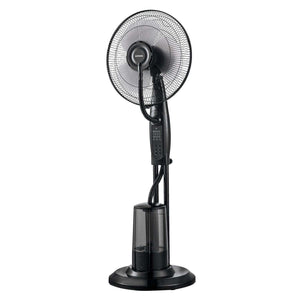 Freestanding Air Cooling Fan | With Misting Water Spray | 40cm Width, 1.2m Height + Remote Control